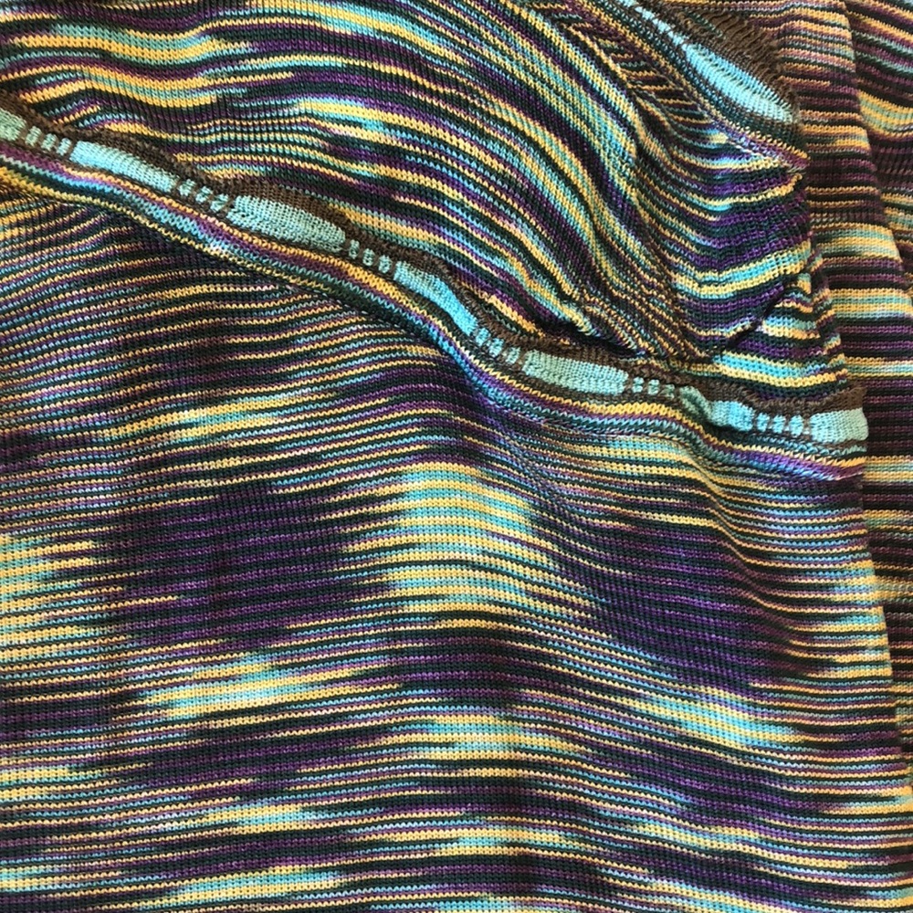 Vintage Missoni ORANGE LABEL space-dye knit dress Size IT44 - Picture 4 of 4